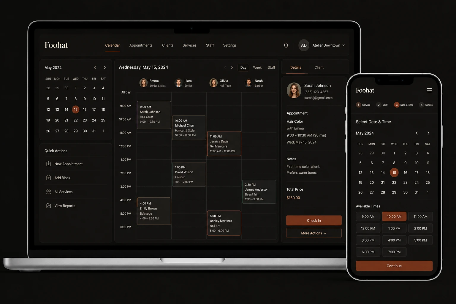 Booking Software for Salon
