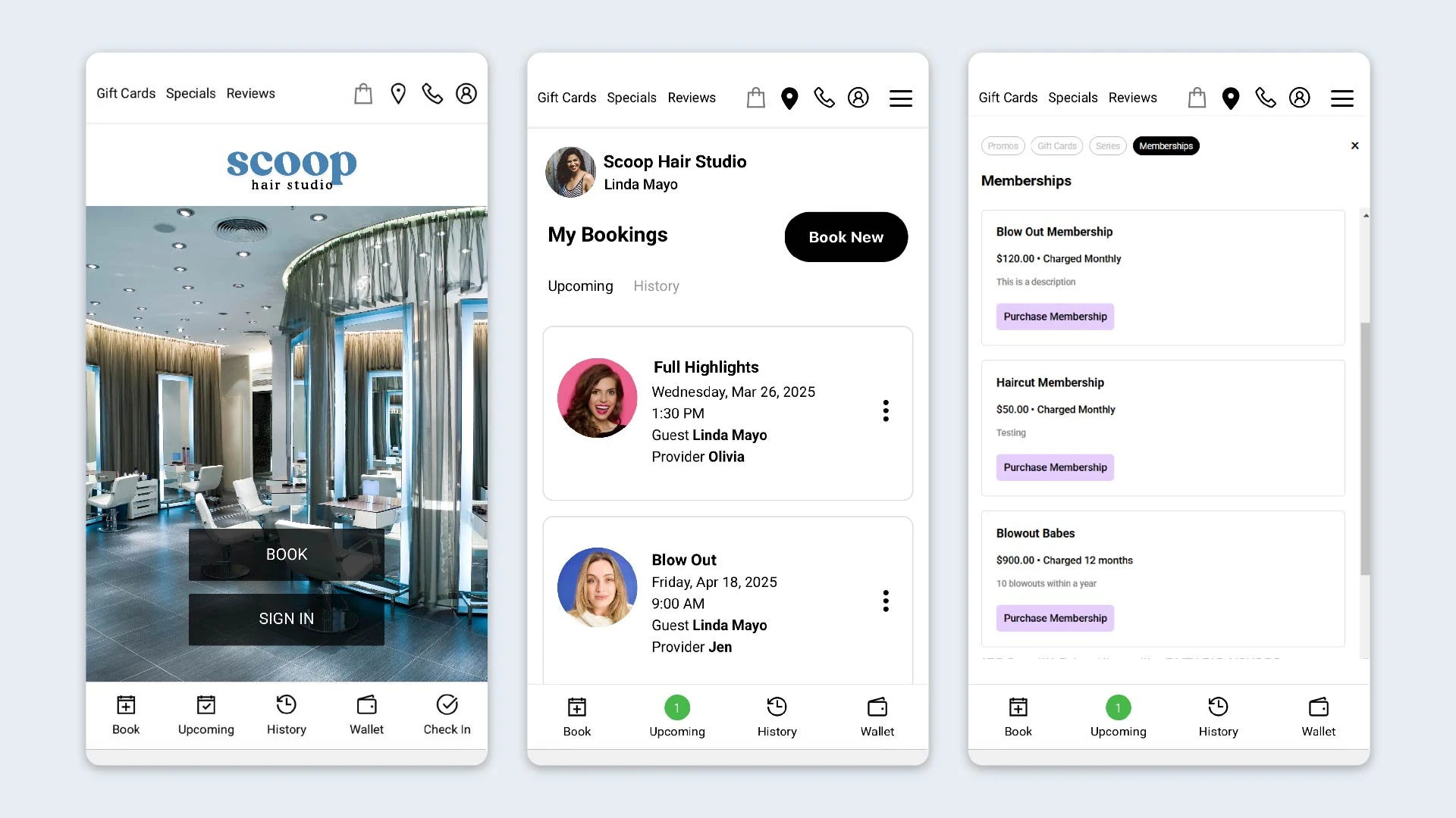 Mobile Client Portal